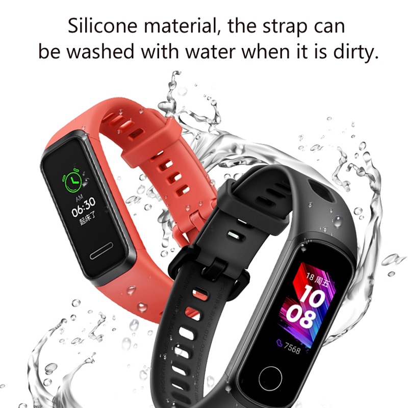 Bracelet en Silicone pour HUAWEI Band 4 /HONOR Band 5i Bracelet de sport coloré pour Bracelet d'honneur 5i Bracelet de remplacement accessoires de poignet