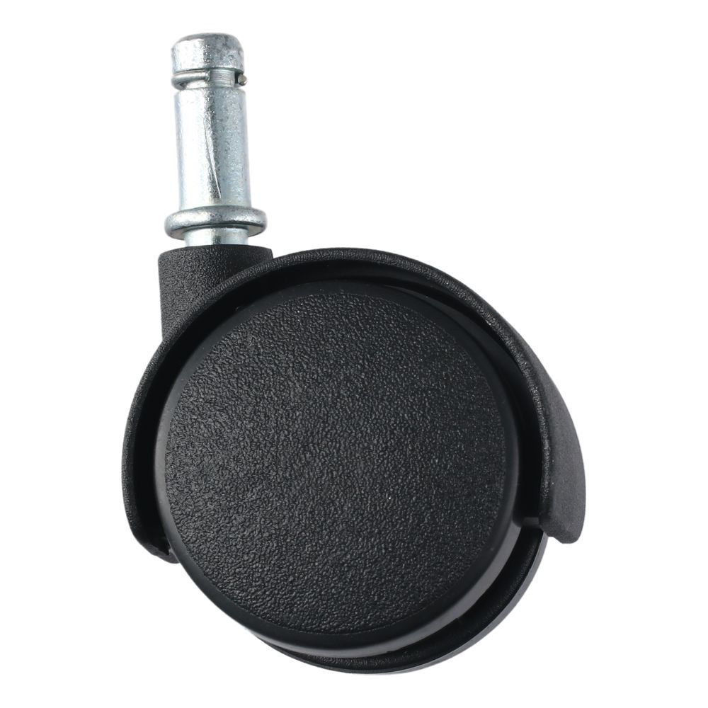 1pc Black Furniture Casters 1.5 Inch Swivel Casters,Insert Rod 360 Degree Universal Caster,Furniture Pulley and Luggage Wheel