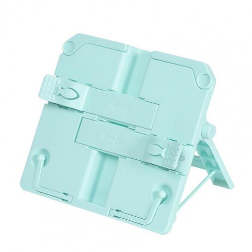 Portable support de livre rétractable support de Livre livre Support De Lecture Support Serre-livres Bureau Maison Lecture Bibliothèque boekenstandaard: Bleu