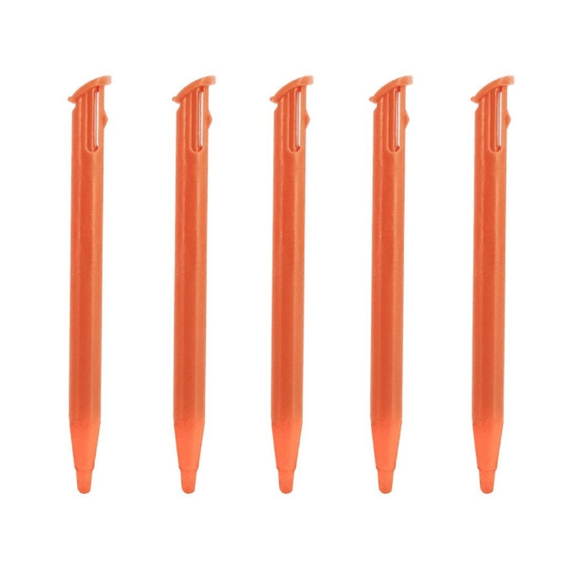 5Pcs/set Game Console Screen Touch Pen Plastic Stylus for 2DS LL/XL Game Console Replacement Pen Plastic Touch Screen: OR