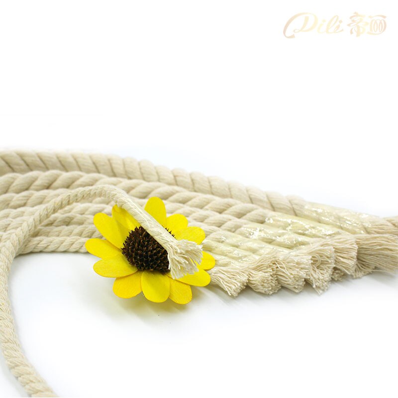 Beige Cotton Rope 5mm-20mm 100% Cotton Thick Cords For Handmade Decorative Accessories