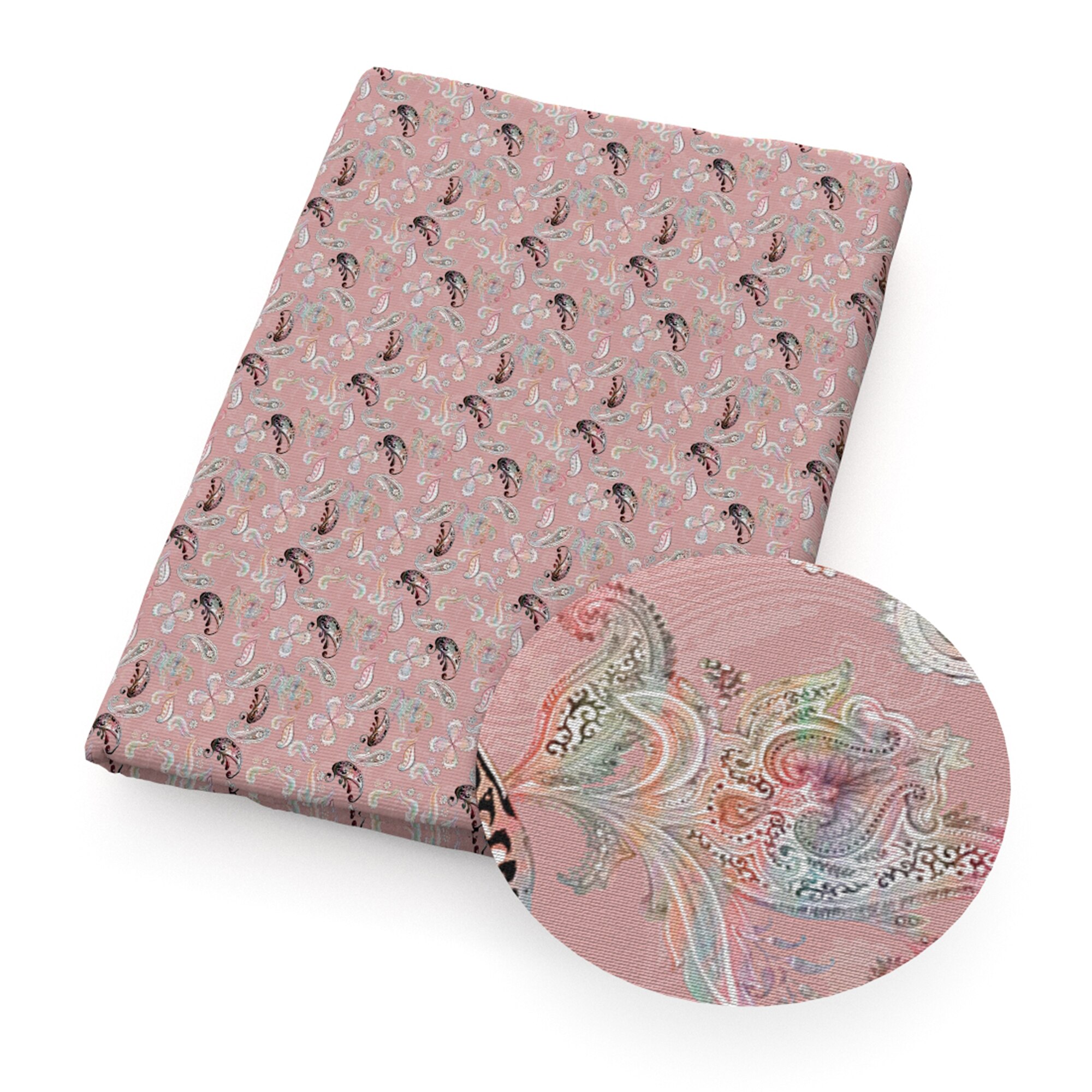 50*145cm Pink Series Spring Flower Polyester Cotton Fabric for Tissue Kids HomeTextile Doll Clothes Wedding Dress,1Yc14553: 1118144