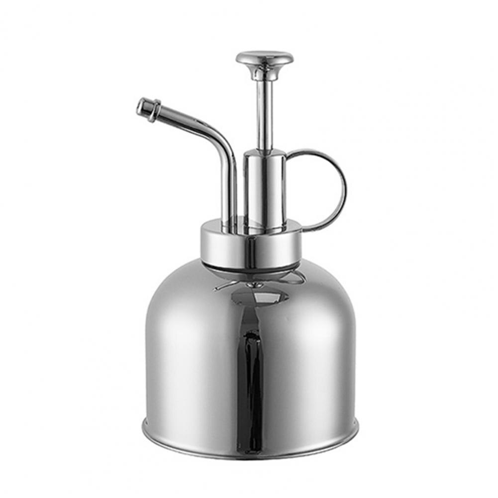 retro konewka zraszacz wody ze stali nierdzewnej garnek długa wylewka domu podlewanie ogrodu garnek regadera plantas лейка для цветов: srebro