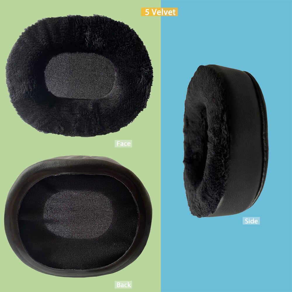 THOUBLUE-almohadillas de repuesto para auriculares Bluedio T6, T6S, T6C, T7, T7 +, cubierta de espuma viscoelástica