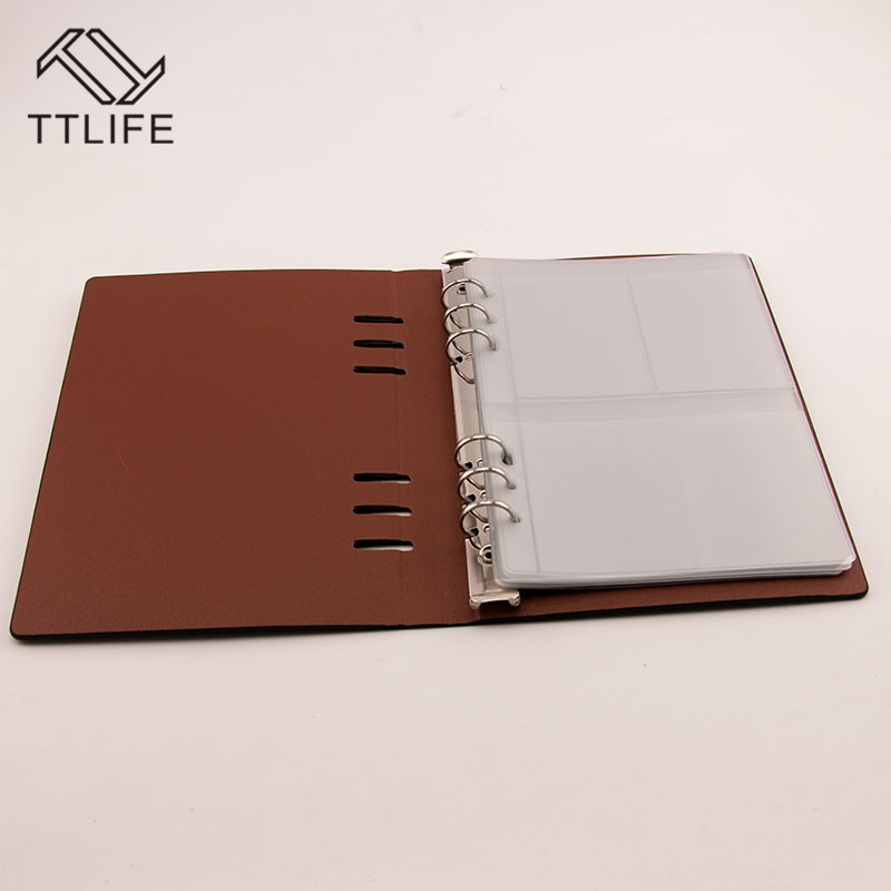 TTLIFE DIY Stamps and Cutting Dies Storage Book Cutting Knife Die Transparent Seal Storage Collection Storage Book