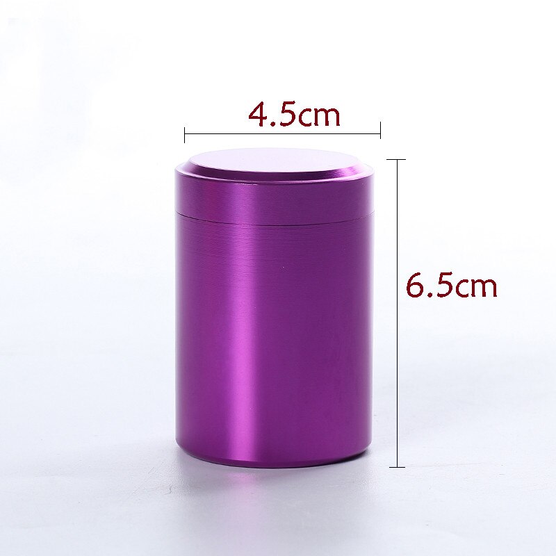 Mini Metal Tea Caddy sealed storage tank Portable travel Tea Boxes tea tin containers coffee canister Kitchen Spice Candy jar: S7