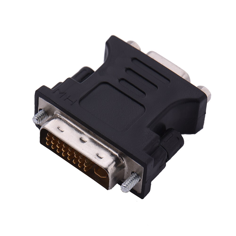 DVI 24 5 Pin DVI Male naar VGA Female Video Converter Adapter voor PC laptop