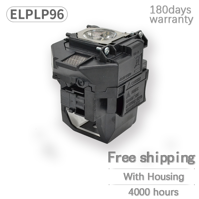 Remplacement ELPLP96 Lampe De Projecteur pour EPSON EB-X41E B-X05 EB-W41 EB-U05 EB-S41 EB-S05 EH-TW650 EH-TW5650 EB-W42 EB-W05 ampoule