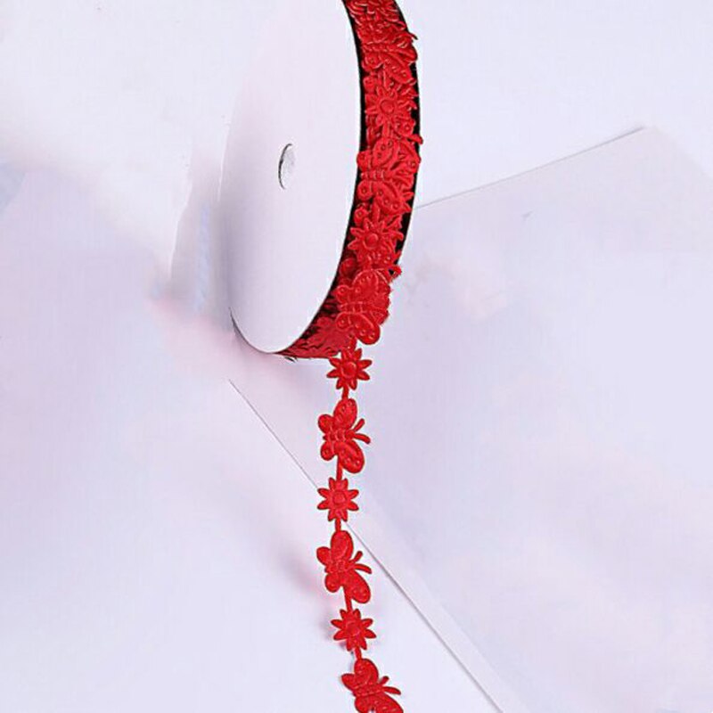 20 meter vlinder polyester lint haar decoratie knutsel verpakking riem doe-het-zelf handleiding hulpmateriaal lint 15mm: Zwart nikkel