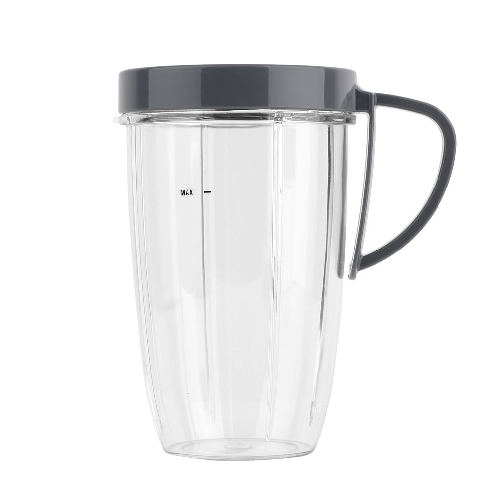 5 stuks hoge bekers, korte bekerdeksels met handvat, extractormesset voor sapcentrifuge, blenderaccessoires, beker en vervangbare set