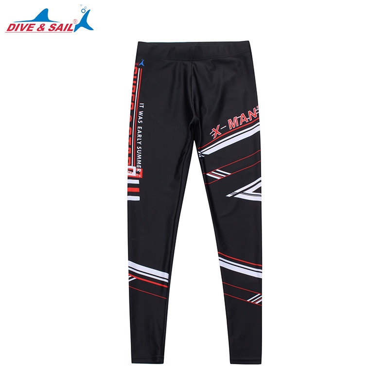 Nuovo 2017 Maschio Estate Spiaggia Nuoto Surf Leggings Uomini Beach Costumi Da Bagno Rash Guard Uomo Slim-fit Pantaloni Sportivi