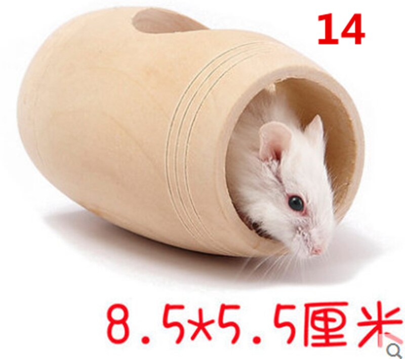 Regnbuebro hamster legetøj marsvin hamster trælegetøj fysisk træningslegetøj lille lille kæledyrs legetøj hængende klatrestige: 14