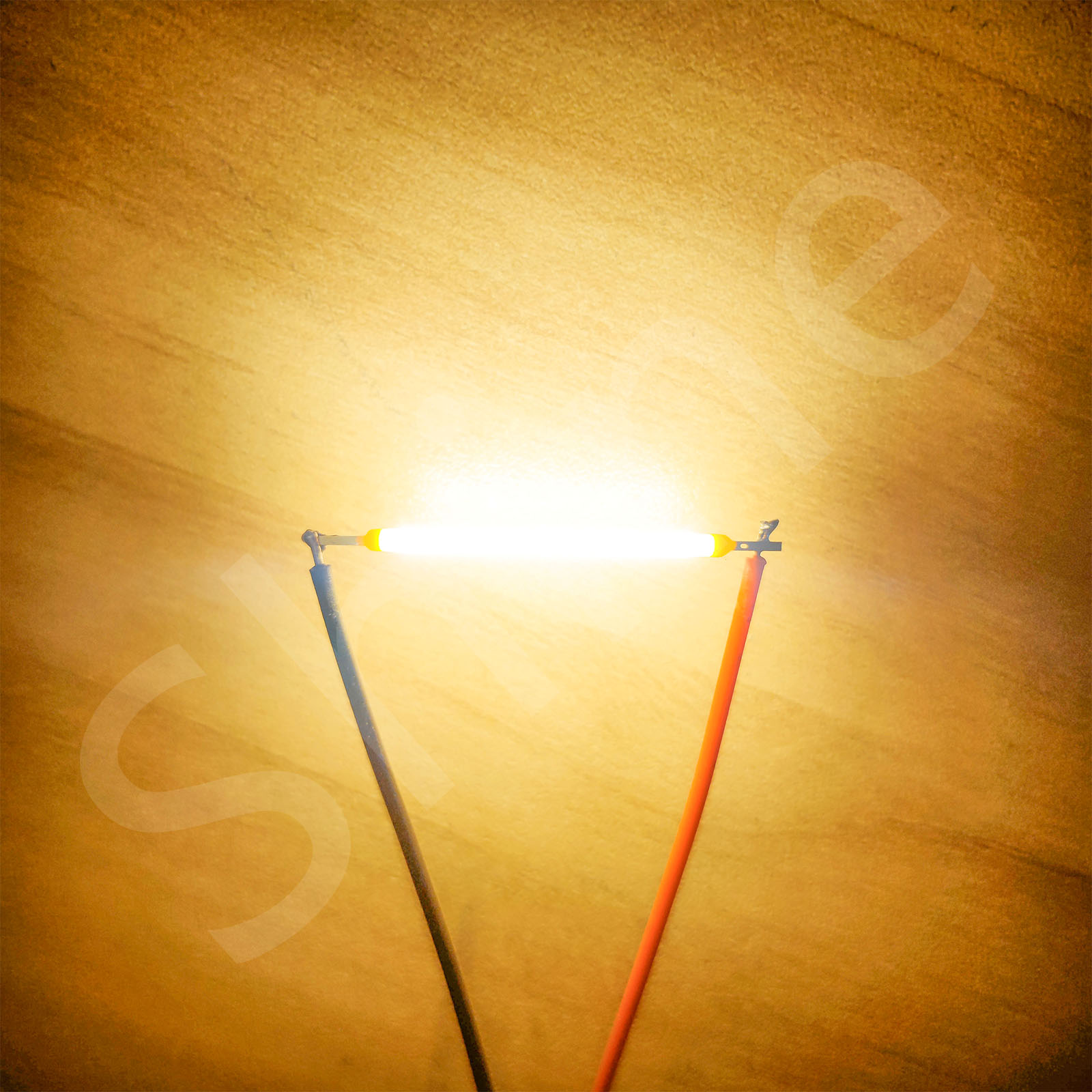 Ampoule Edison à Filament LED COB, pièces de lampe 18.8mm 29mm 38mm 54mm 68mm DC 3V 12V 57V 80V, Diodes de lumière à incandescence, accessoires, 10 pièces: Gris foncé / 30W