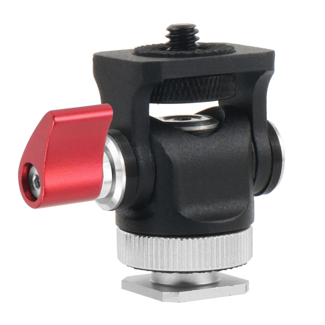 Triple cold shoe mount plate bar microphone stand video light extendable bracket for dji zhiyun smooth 4 feiyu vimble 2 osmo mobile