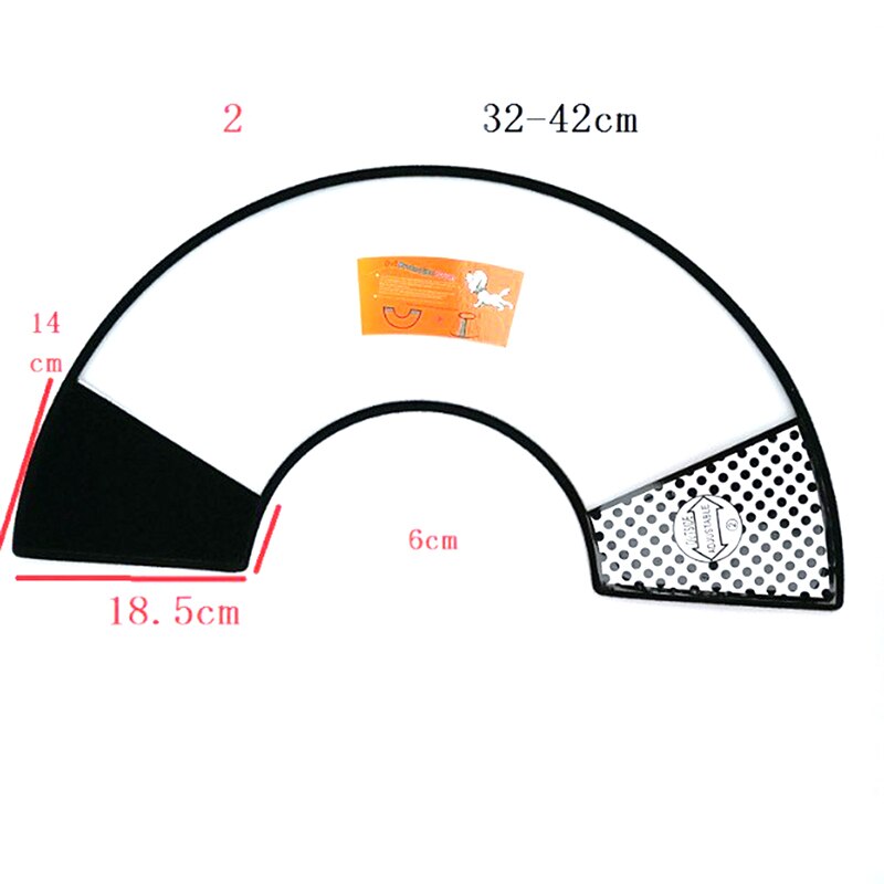Translucent Pet Dogs Cats Collar Circle Anti Bite Pet Feeding Medicine Beauty Healing Brace Cover Pet Accessories: 6