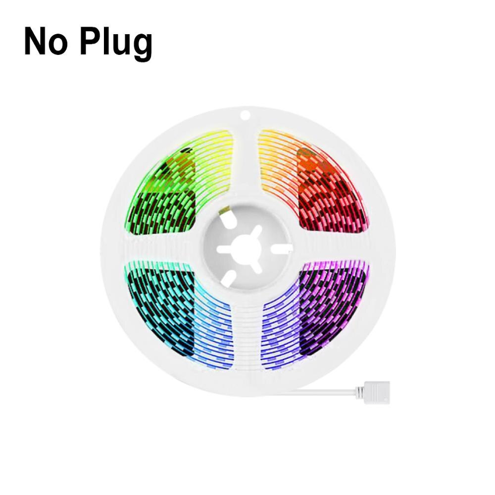 Smart WIFI LED Strip Light 1-5m RGB 5050 Flexible Ribbon LED Light Tape Diode 12V Siri Voice Control Light for Apple Homekit: Light Strip only / 3m