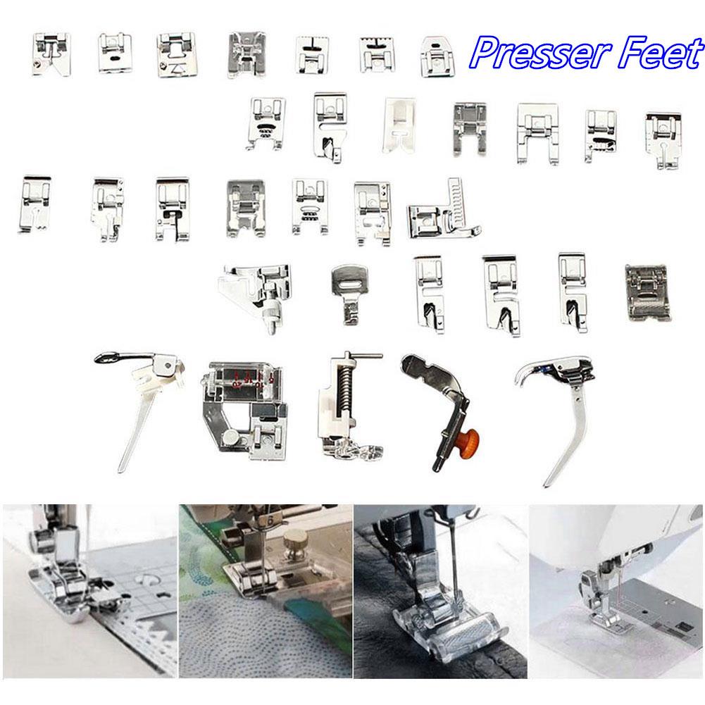 Toyota Sewing Machine Feet Set Accessories Home & Living Kit Tailor Presser Metal Presser Foot