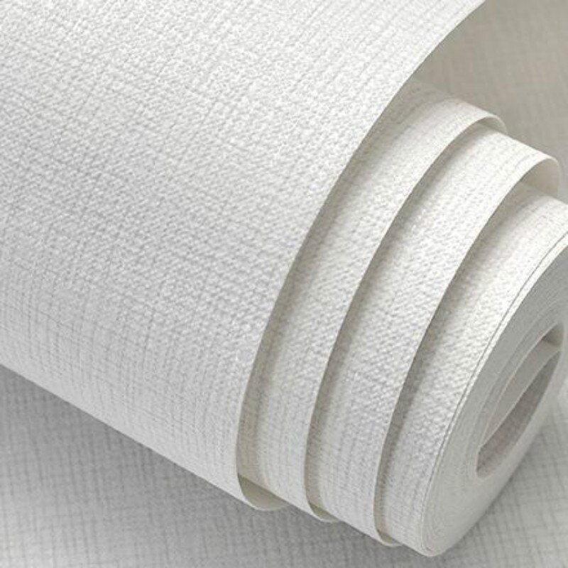 Blanco, Beige, marrón textura Simple fondo liso papel de pared de Color sólido moderno tejido papel tapiz rollo decoración del hogar