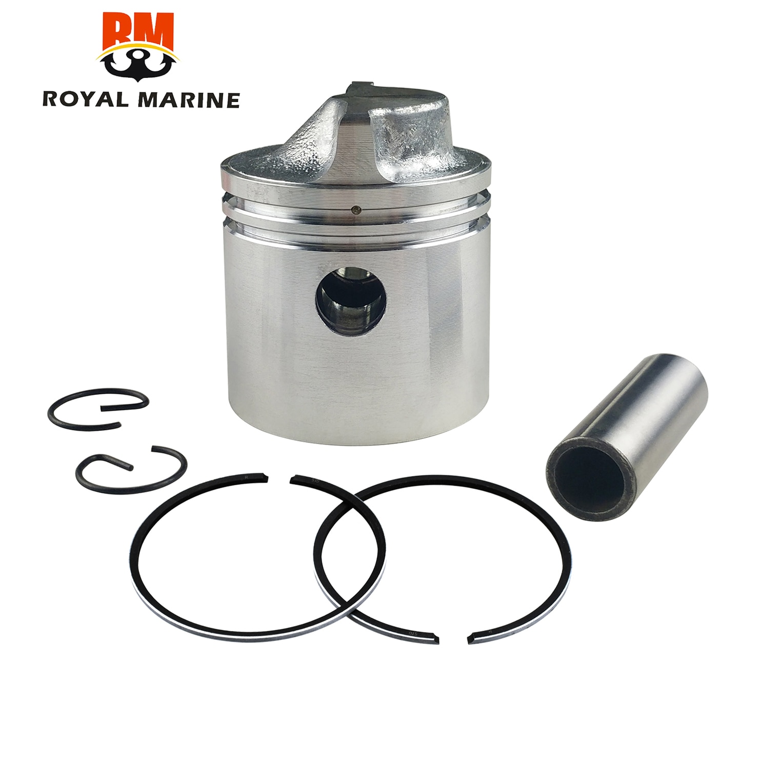 6G1-11631 6G1-11610 Zuiger Met Ring Std Kit Voor Yamaha Buitenboordmotor 2 Stroke 6HP 8HP 6G1-11631-00-98 6G1-11610-00 50Mm