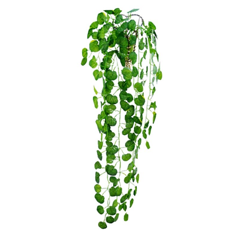 Artificial Outdoor Garden Green Leaf Garlands Hanging Silk Family Office Hanging Garland Man-made Eucalyptus Leaves: A3