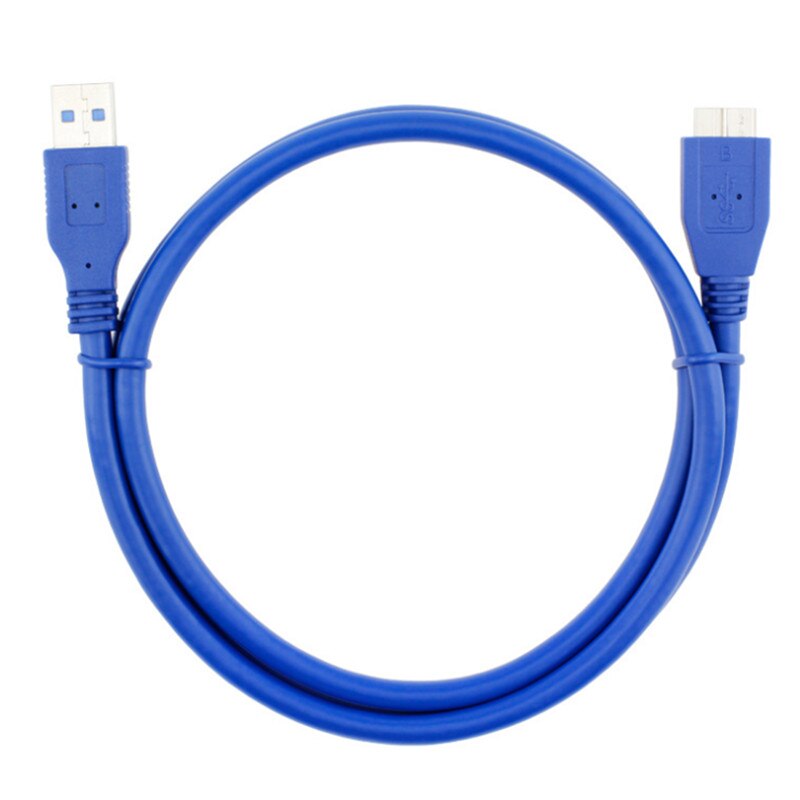 0.3m-5.0m usb 3.0 hann a til micro b kabel ledning adapter omformer for ekstern harddisk disk hdd høy hastighet