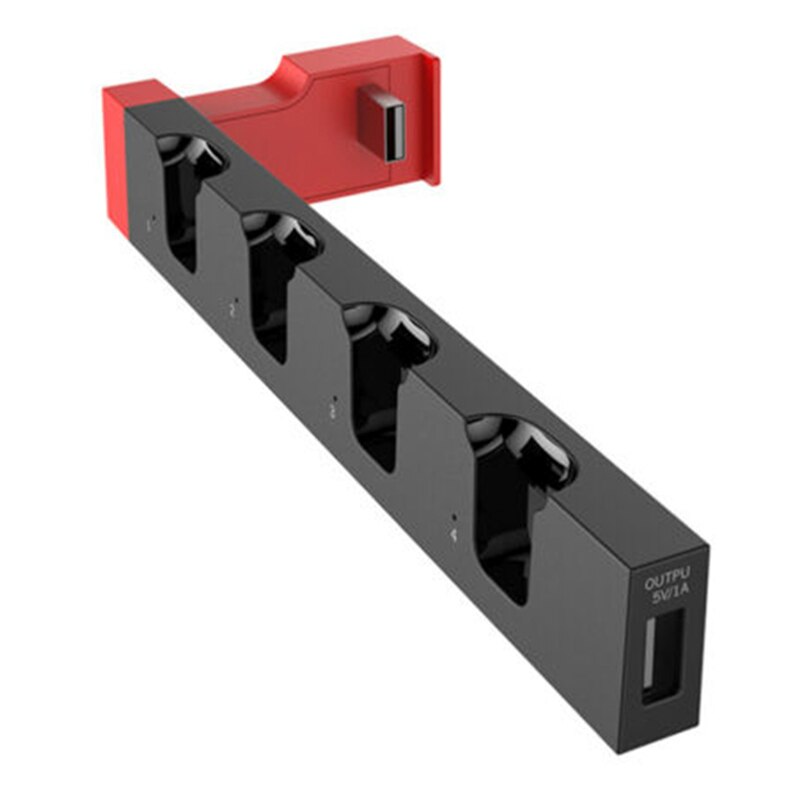 4-in-1 Controller Charger Charging Dock For Nintendo Switch Joy-Con Games Accessories Controller Charger For Switch Joy Con