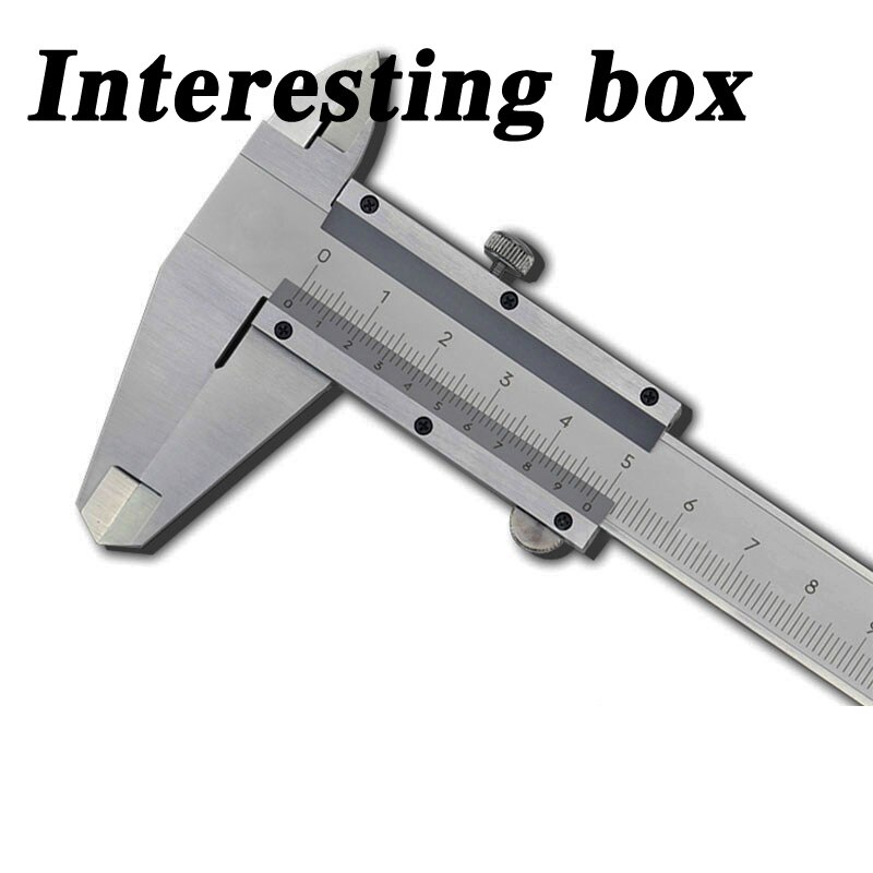Stainless steel vernier caliper 0-150mm inner diameter outer diameter depth step ruler measuring tool