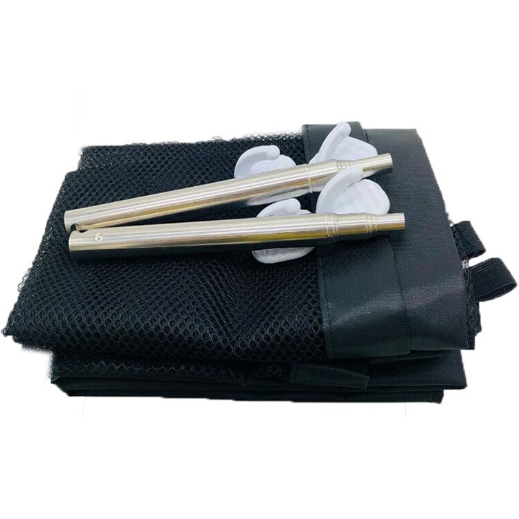 porte chien animaux clôtures Portable pliant sécurité garde intérieure et extérieure Protection sécurité porte pour chiens chat animal de compagnie: black / 1.8M X 72CM