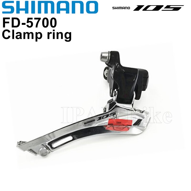 Shimano 105 Bicycle Derailleur FD-5700 Road Bike Front Derailleurs FD 5700 10 Speed Road Braze On Clamp Ring 31.8mm/34.9mm