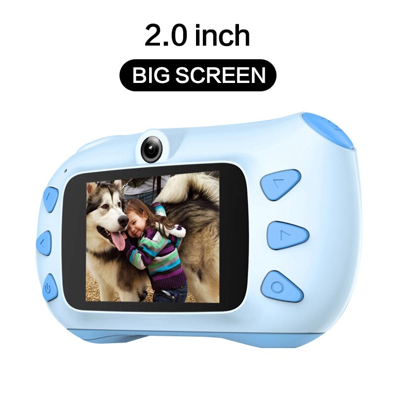 Kinderen Mini Camera 2 "1080P Hd Kind Leuke Cartoon Video-opname Recorder Automatische Fotografie Cam Kids