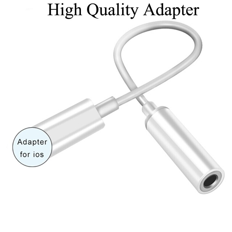 Voor Ios 13 12 11 Systeem Hoofdtelefoon Adapter Luisteren Muziek Connector 3.5Mm Koptelefoon Adapters Adapter Voor Iphone X xs 11 Pro 7 8