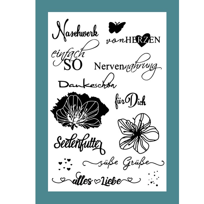 ZATWBS Lonely forest Clear Stamps For DIY Scrapbooking/Card Making/Album Decorative Rubber Stamp Crafts: 659