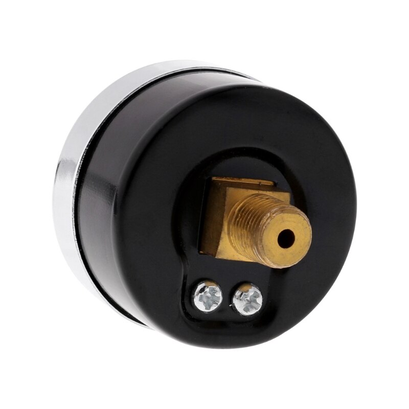 1/8" NPT Air Compressor / Hydraulic Pressure Gauge 0-60 PSI Back Mount 1.5" Face