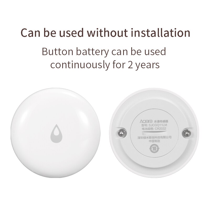 Aqara IP67 Waterdichte Waterlekkage Sensor Zigbee Smart Home Water Detecteren Flood Sensor Remote Alarm Mihome Homekit App Controle