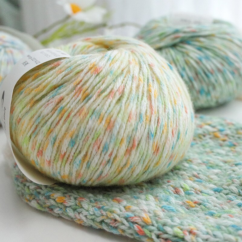 50g/ball Warm Colorful Thick Yarn Alpaca Wool Hand... – Grandado