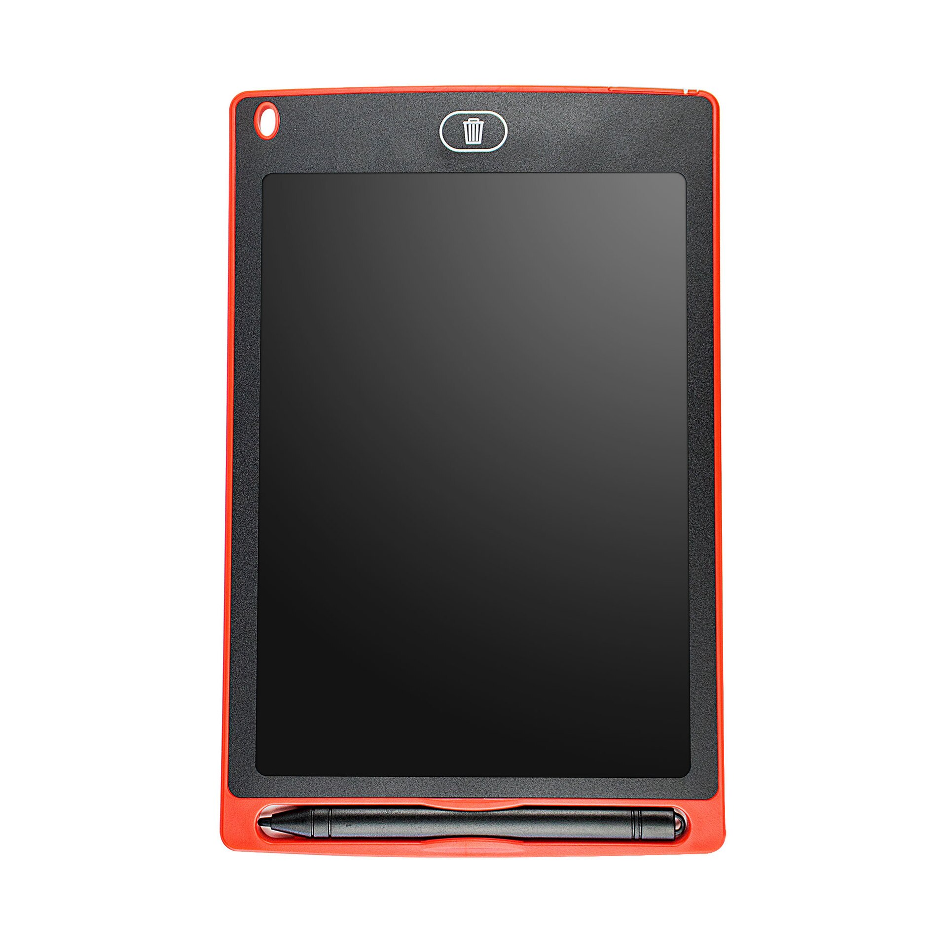 Opslagstavle mini tavle 8.5 tommer lcd digital tablet magnetisk tavle til børn graffiti flipover skrivetavler: Rød