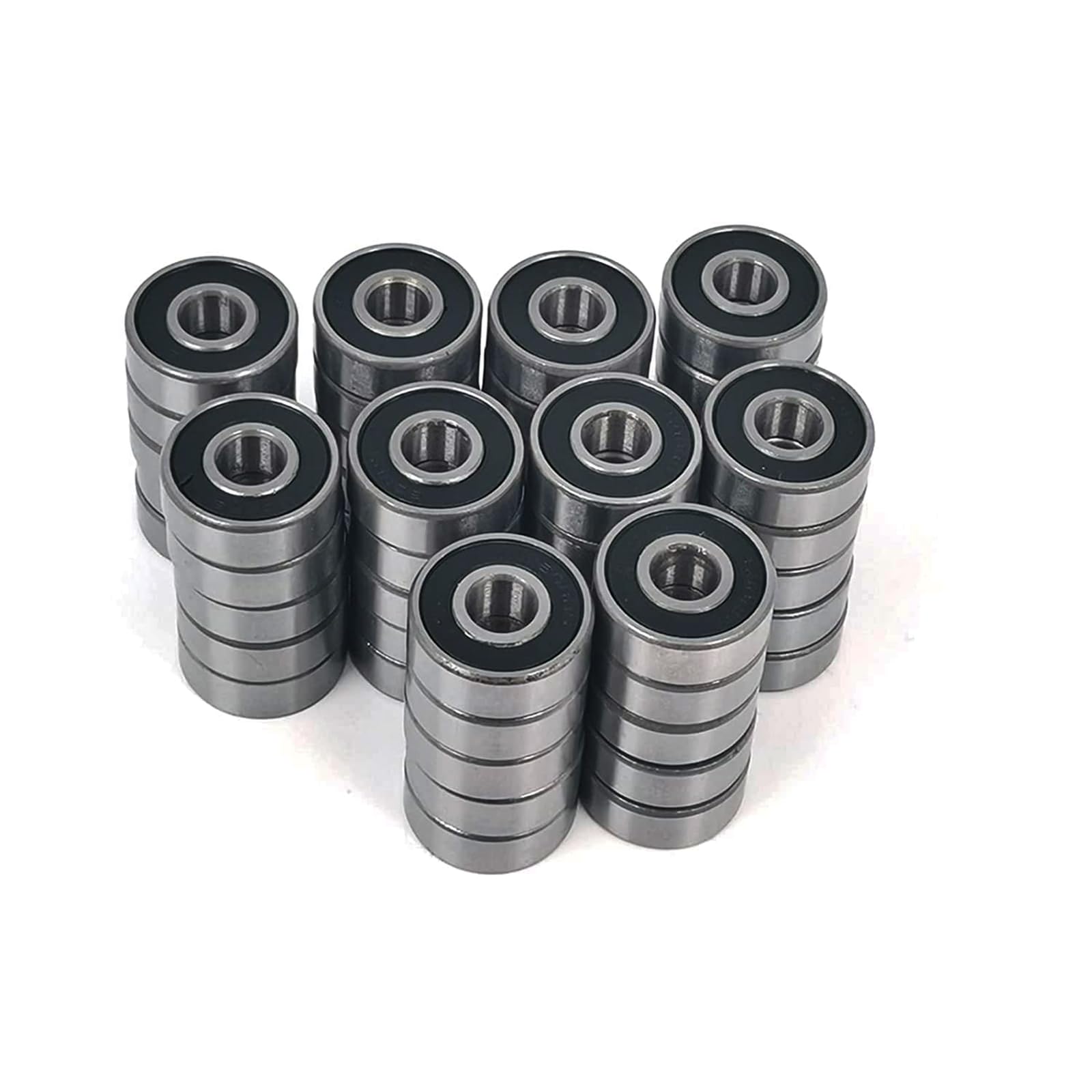 10 stuks 608 ZZ 608RS kogellagers 608ZZ metalen dubbel afgeschermde miniatuur diepe groef skateboard kogellagers 8 mm x 22 mm x 7 mm