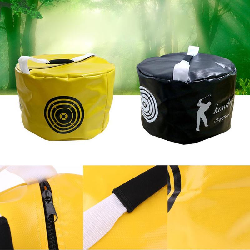 Golf Power Impact Swing Aid Beginner Trainer Exercise Package Multifunction Golf Training AidsPractice Smash Hit Strike Bag