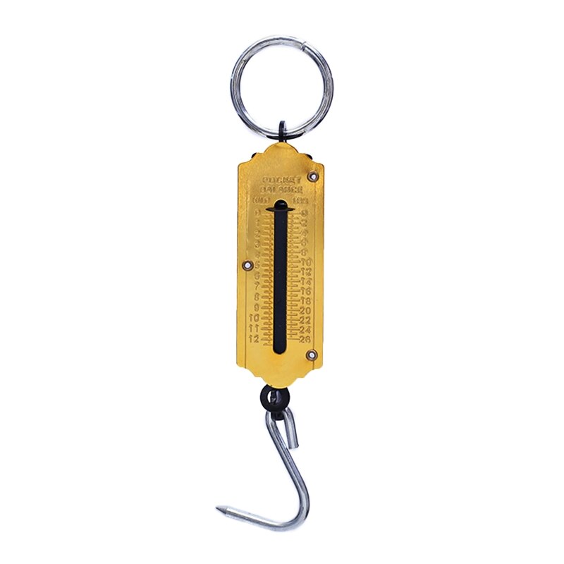 Báscula de equipaje de mano, Maleta colgante de viaje, balanza mecánica de resorte de cocina: 12kg