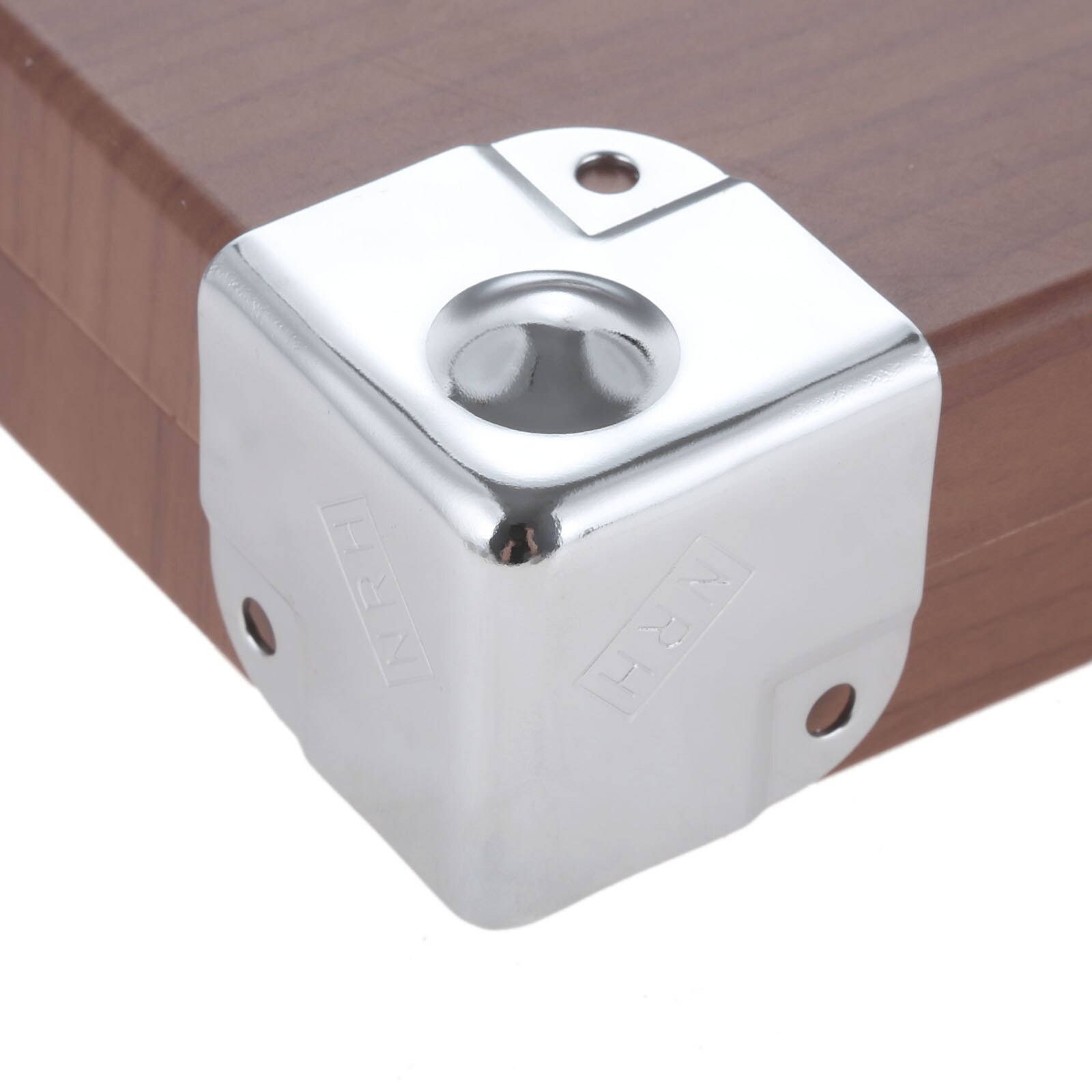 4Pc Aviation Corner Brackets Cabinet Desk Toolbox Support Bracket Aluminum Box Flight Case Pressure Three-Sided Corner Protector