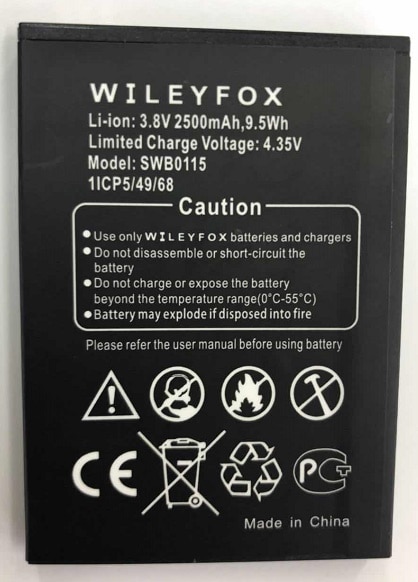 swb0115 replacement battery bateria 2500 mah battery for mobile phone batteries, cell swb0115 wileyfox swift