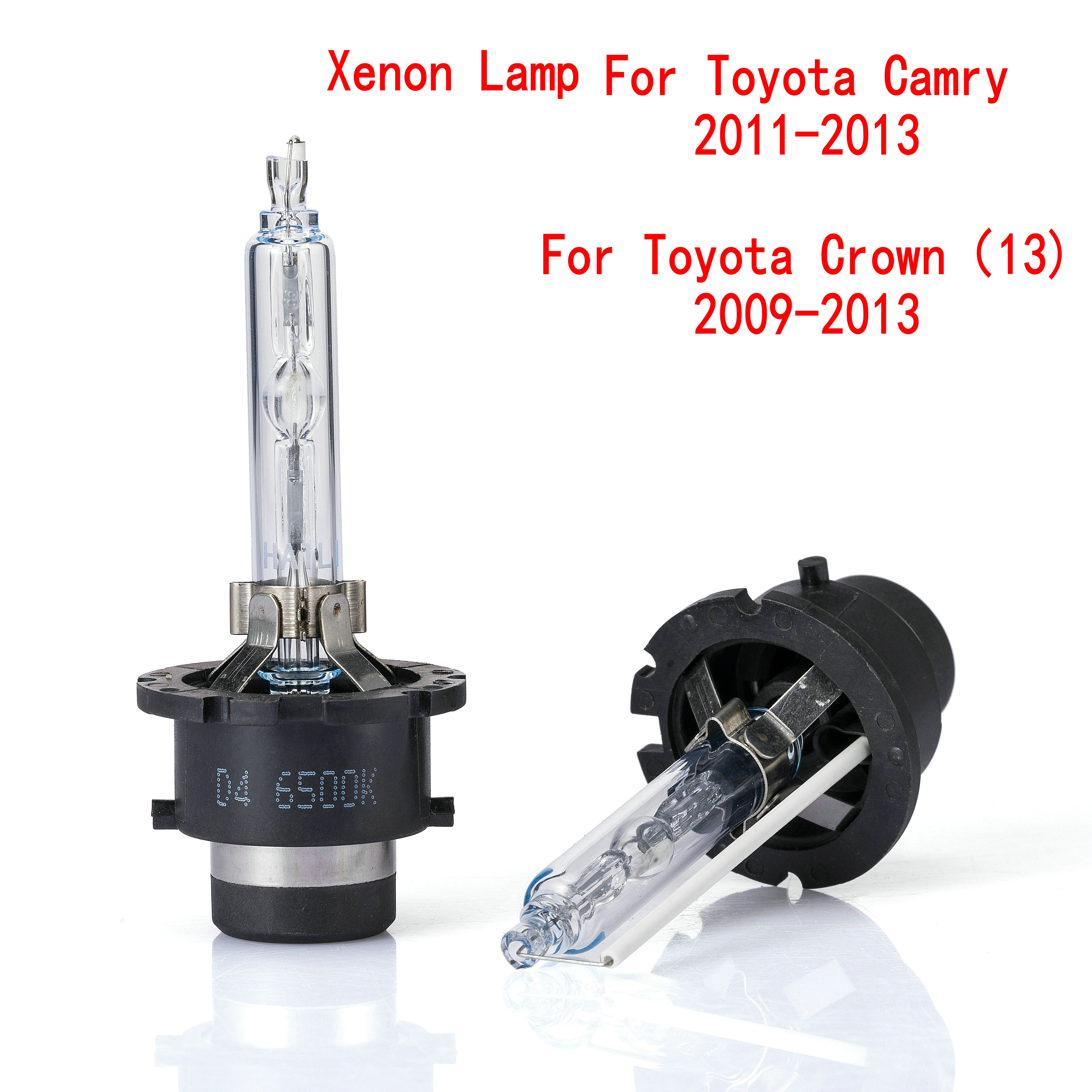 2 Pcs D4S Hid Xenon Lamp Voor Toyota Camry Auto Koplamp Xenon Lamp Voor Toyota Crown Wit En Koud Blauw