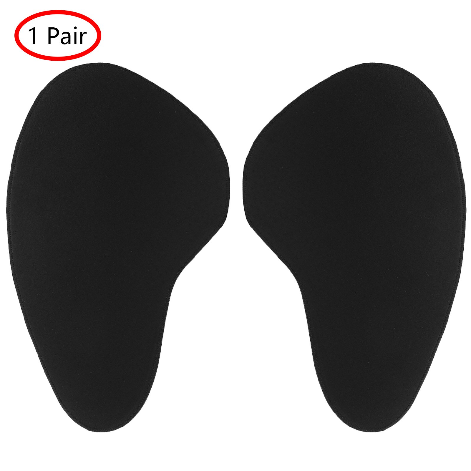 2Pcs Women Crossdressing Hip Pads Comfortable Removable Buttocks Enhancers Inserts Sponge Pad Push Up Women Butt Hip Up Padded: Black