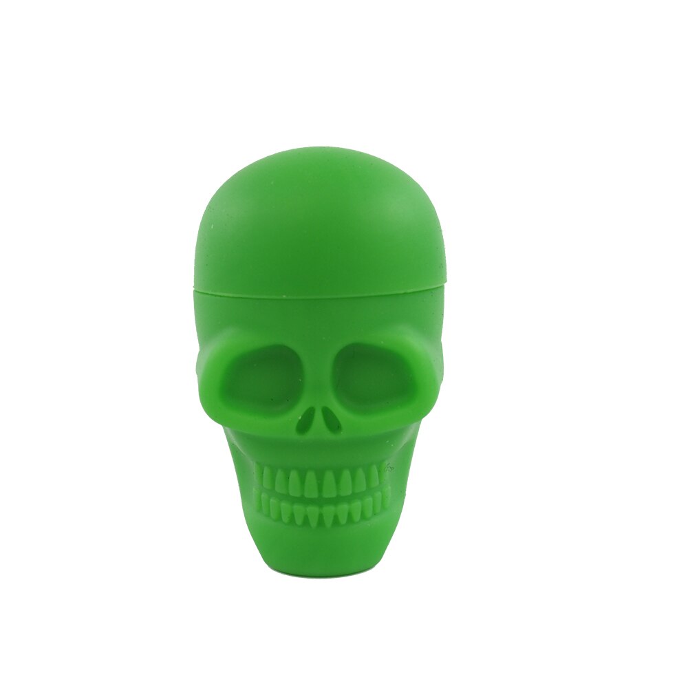 Pot de cire en Silicone pour Bho Dab, 15ml, concentré d'huile, pour crâne: green