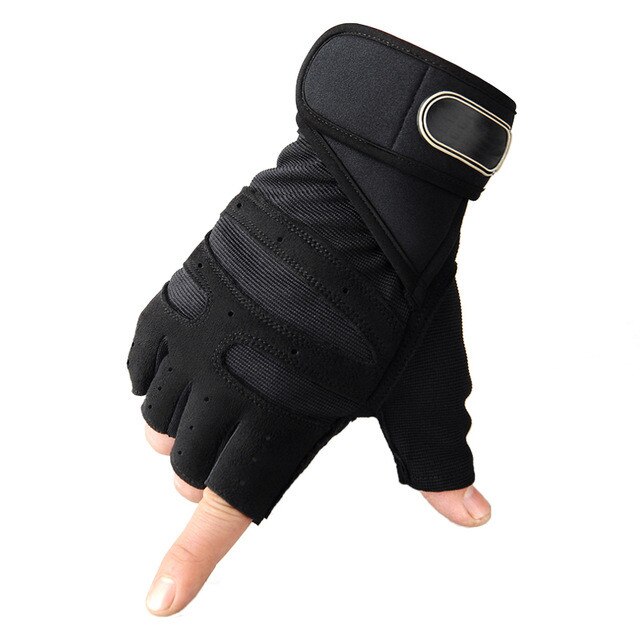 Gant de gymnastique Fitness gants de musculation musculation entraînement Sport exercice Sport entraînement gant pour hommes femmes gants d'arthrite: black / XL