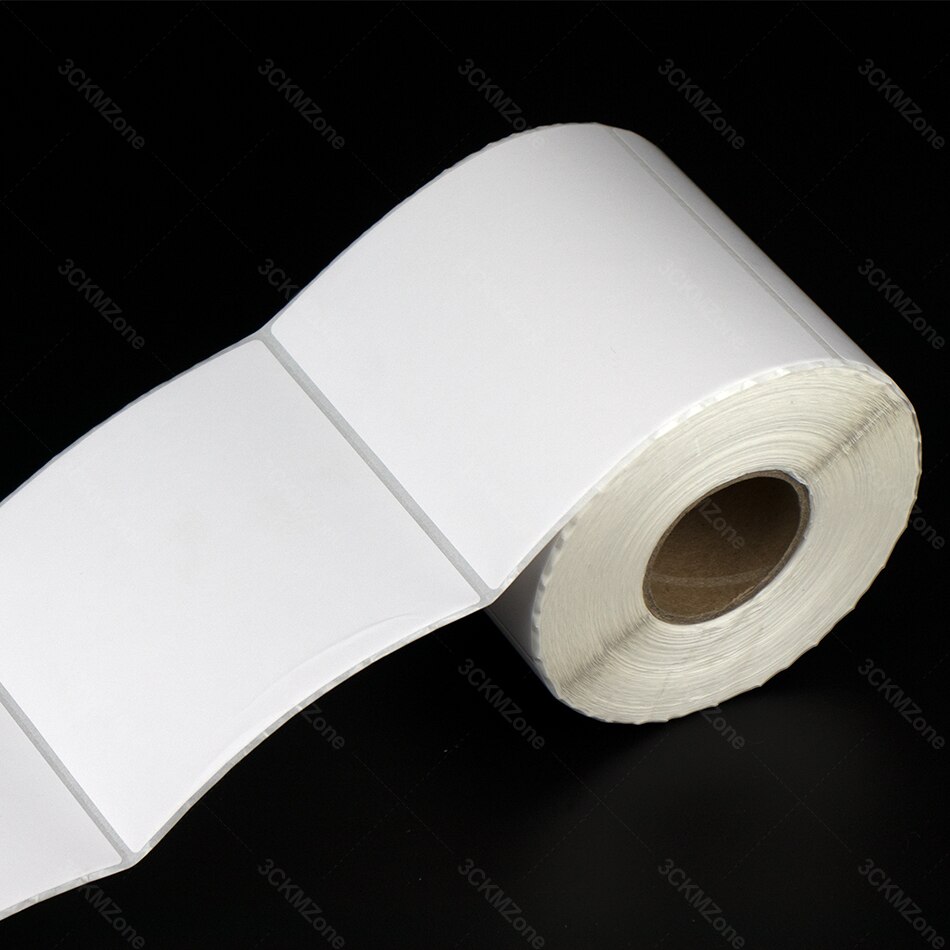 Pos 108mm 4 tommer termiske etiketter papirklistermærker stregkode etiket papir rulle hvid 100*100*500 or 100*150*250 or 100*150*500