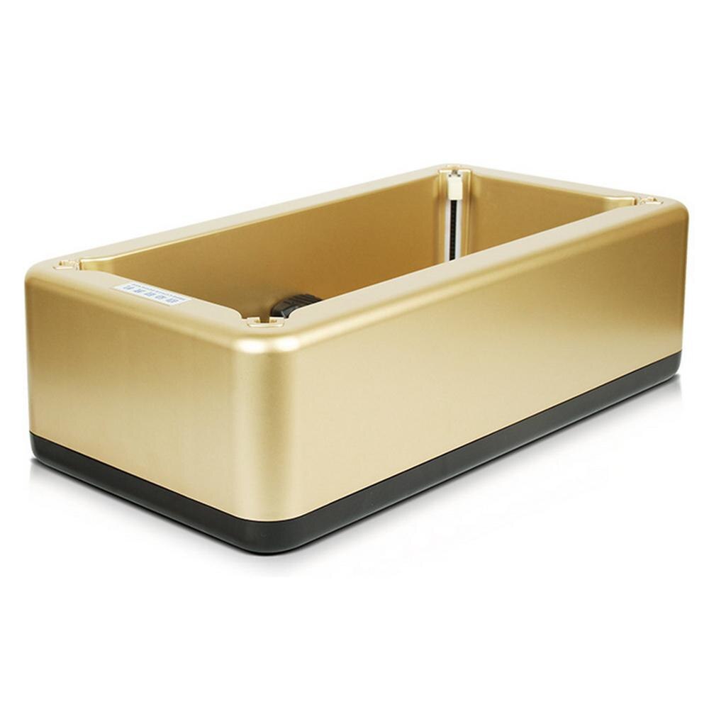 Distributore automatico di copriscarpe copriscarpe automatico macchina casa ufficio macchina per film monouso impostato di scarpe nuove: oro