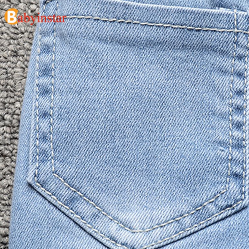 Babyinstar vaqueros para niños Cheetah imprimir bebé niña pantalones de leopardo Infante niña Jeans de mezclilla Bebé Ropa para adolescentes y niñas Pantalones
