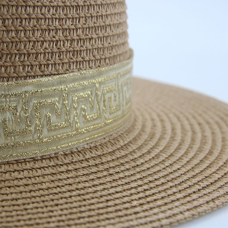 Cappelli per donna cappello a secchiello cappello estivo da donna cappello da sole solido cappelli di paglia fascia cappelli da spiaggia Casual per uomo cappello estivo Sombreros De Mujer