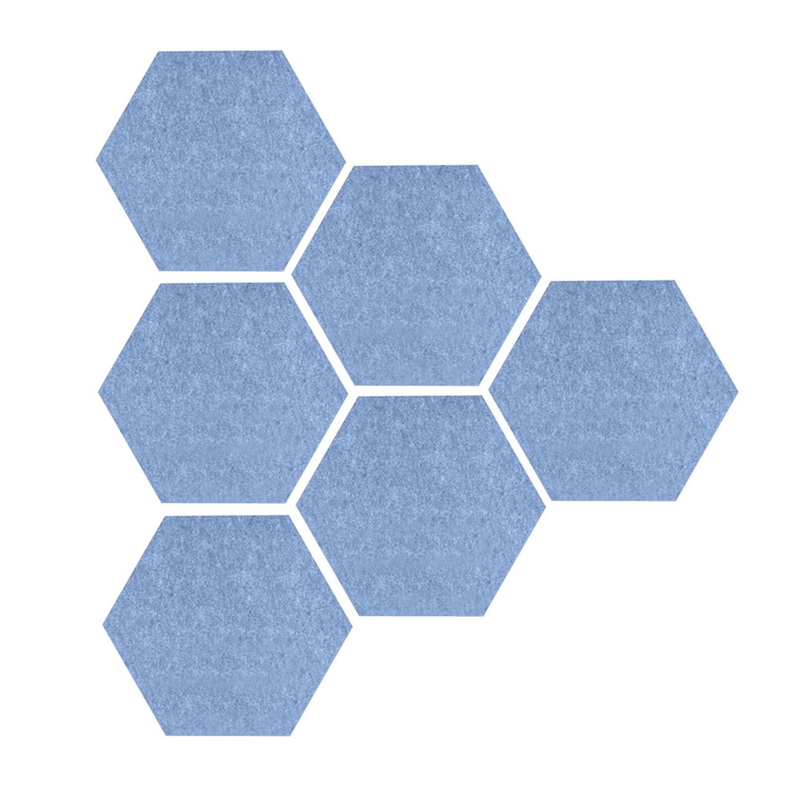 6Pcs Multifunctionele Muurstickers Hexagon Kurk Boord Foto 'S Slaapkamer Modern Nursery Home Decor Memo Display Tekening Zelfklevende